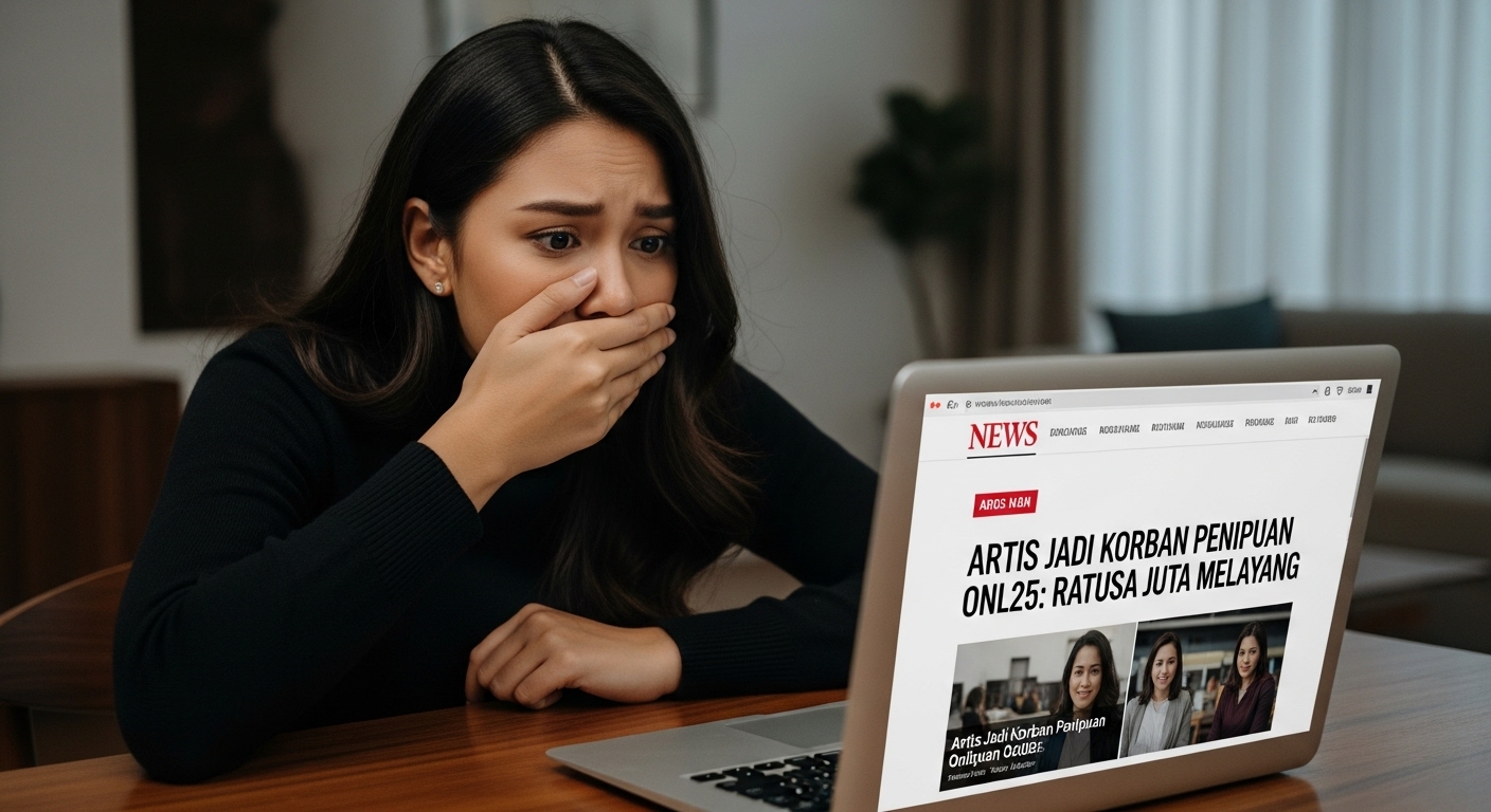 Artis Jadi Korban Penipuan Online 2025: Ratusan Juta Melayang