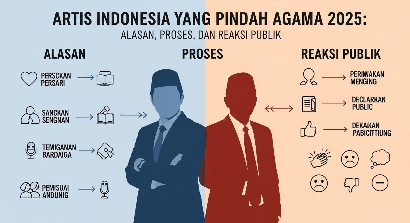 Artis Indonesia yang Pindah Agama 2025: Alasan, Proses, dan Reaksi Publik